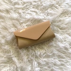 Nude Crossbody Clutch